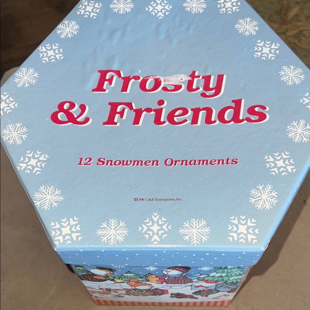 Snowman Ornaments - Frosty and Friends
